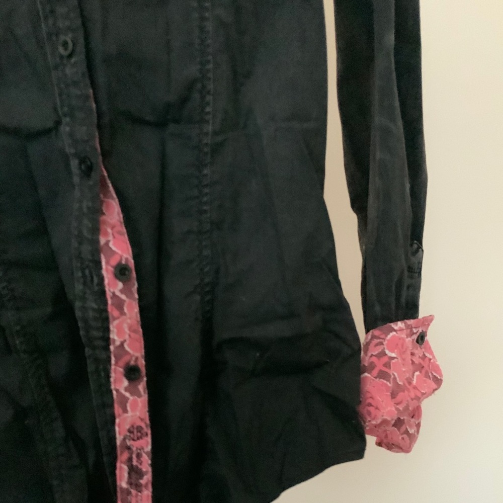 Rhinestone Button Down - image 2